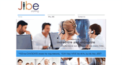 Desktop Screenshot of jibestaffing.com